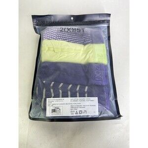 2xist Cotton Stretch 4 Piece Low Rise Trunks Boxer Briefs Underwear Mens Size M